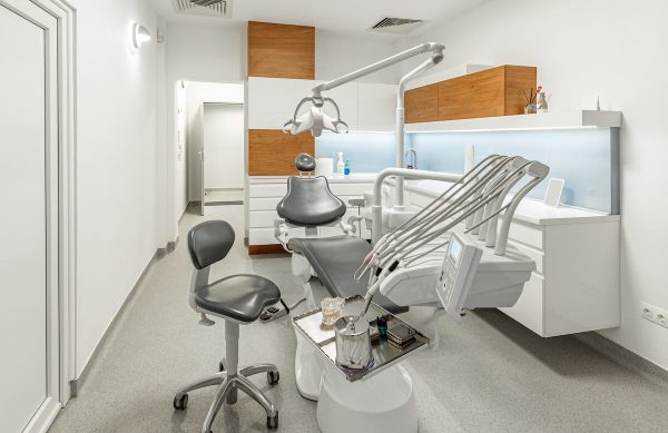 Medicine, health, stomatology concept. Stomatology interior of dental clinic
